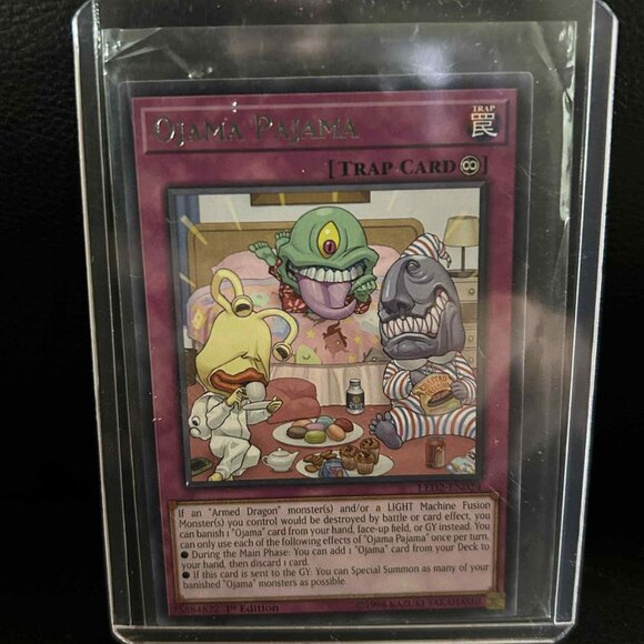 Ojama Pajama - LED2-EN024 - Rare - 1st Edition Legendary Duelists: Ancient Mille - Picture 1 of 1